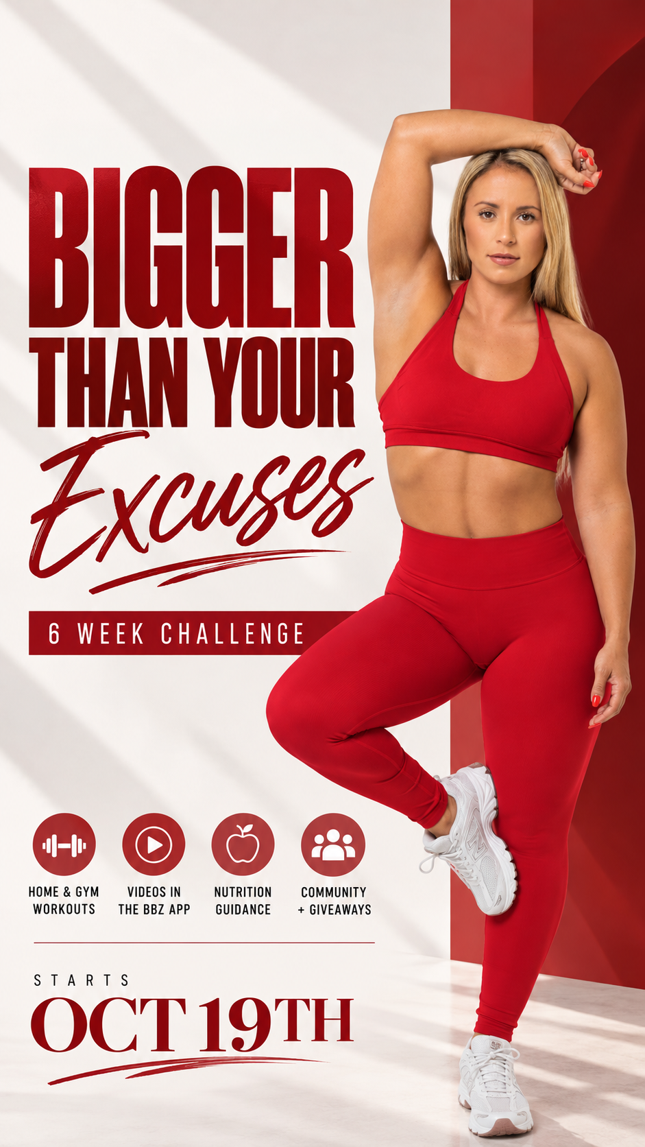 BIGGER THAN YOUR EXCUSES: 6-WEEK STRENGTH & FAT LOSS CHALLENGE
