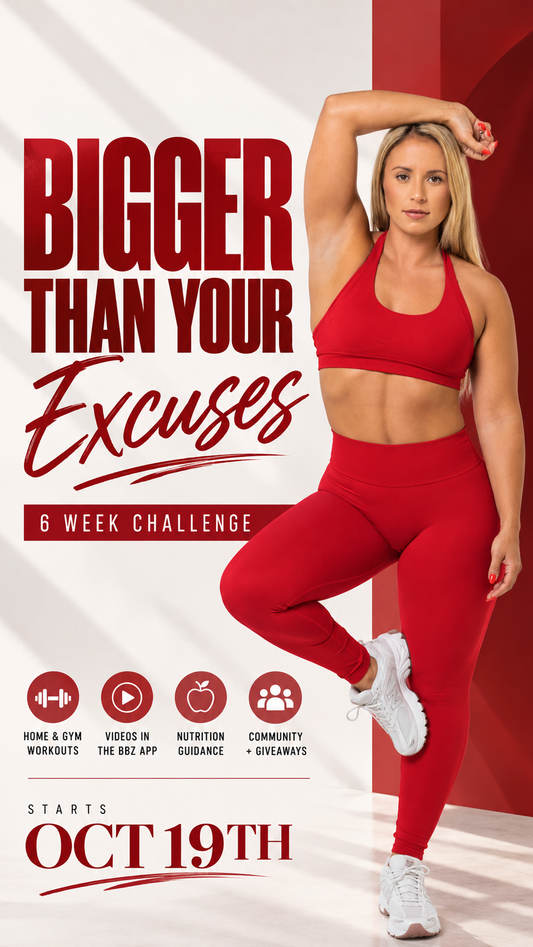 BIGGER THAN YOUR EXCUSES: 6-WEEK STRENGTH & FAT LOSS CHALLENGE